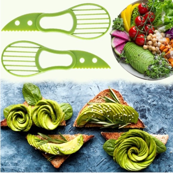 **New Item In! NEW Multi-Function Green Avocado Slicer Tool - Picture 3 of 13